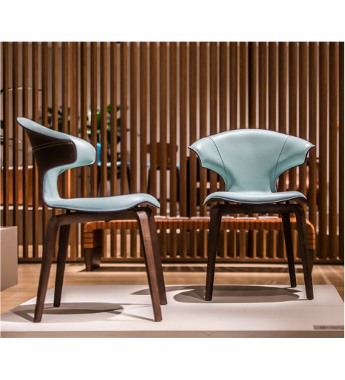 Poltrona Frau柏秋纳弗洛Montera系列5559001餐桌4张SADDLE E/SC 